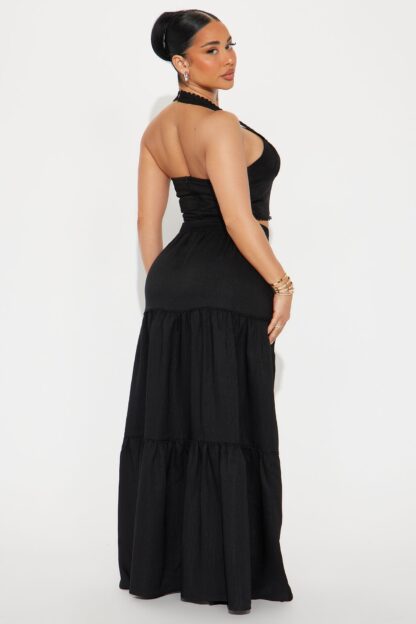 Conjunto de Falda Larga y Corset Estilo Campestre - Image 9