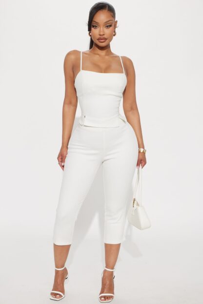 Conjunto Capri Chic y Sencillo - Blanco - Image 7