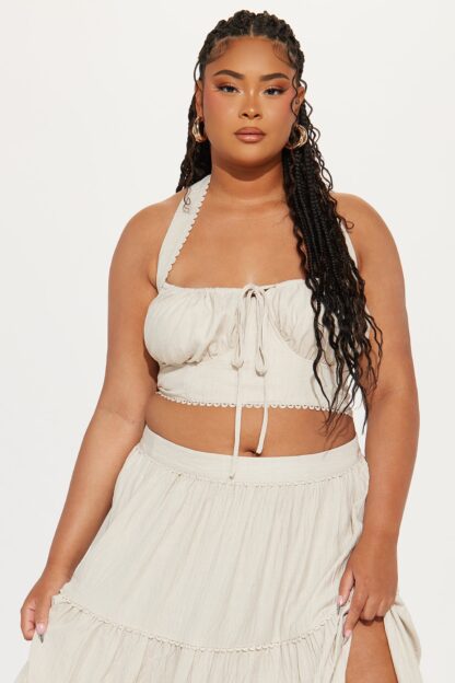Conjunto de Falda Larga y Corset Estilo Campestre - Image 5