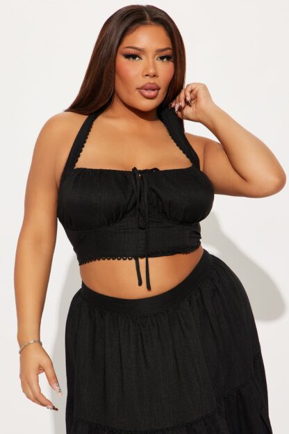 Conjunto de Falda Larga y Corset Estilo Campestre - Image 11