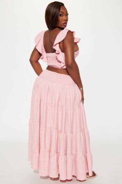 Conjunto de Falda Larga y Top con Volantes - Image 18